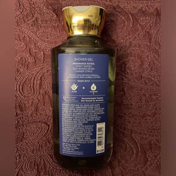 DENIM & DAISIES Bath & Body Works Body Wash 10 fl oz w/ Aloe & Vitamin E - Picture 2 of 2